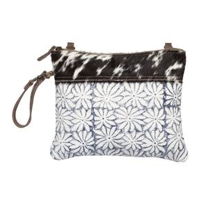 Myra Noir & Flower Rug Pouch